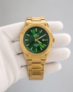 Мъжки Casio Edifice Green Dial Gold #150