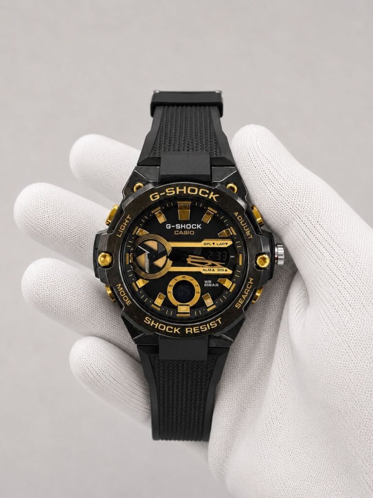 Мъжки Casio G-Shock G-Steel Black / Gold #199