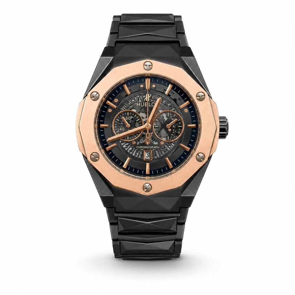 Мъжки Hublot Big Bang Chronograph Black Ceramic / Gold #125