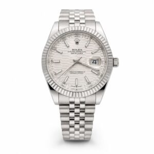 Мъжки Rolex Datejust Silver Fluted Dial Steel #140
