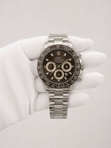 Мъжки Rolex Daytona Chocolate Dial Steel #114