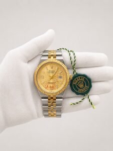 Мъжки Rolex Land-Dweller Champagne / Gold & Steel #101