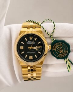 Мъжки Rolex Land-Dweller Gold / Black Dial #105