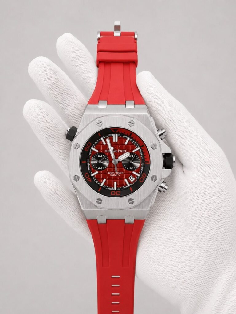 Мъжки Audemars Piguet Royal Oak Offshore Diver Chronograph Red 42 mm
