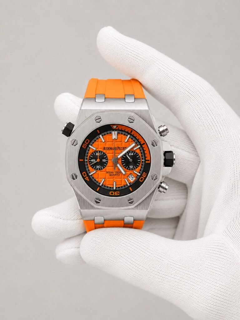 Мъжки Audemars Piguet Royal Oak Offshore Diver Chronograph Orange 42 mm