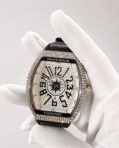 Мъжки Franck Muller Vanguard Yachting Steel Black Diamond 44 mm