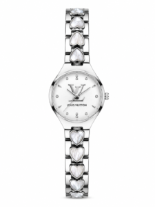 Louis Vuitton Tambour Steel / White — ДАМСКИ МОДЕЛ