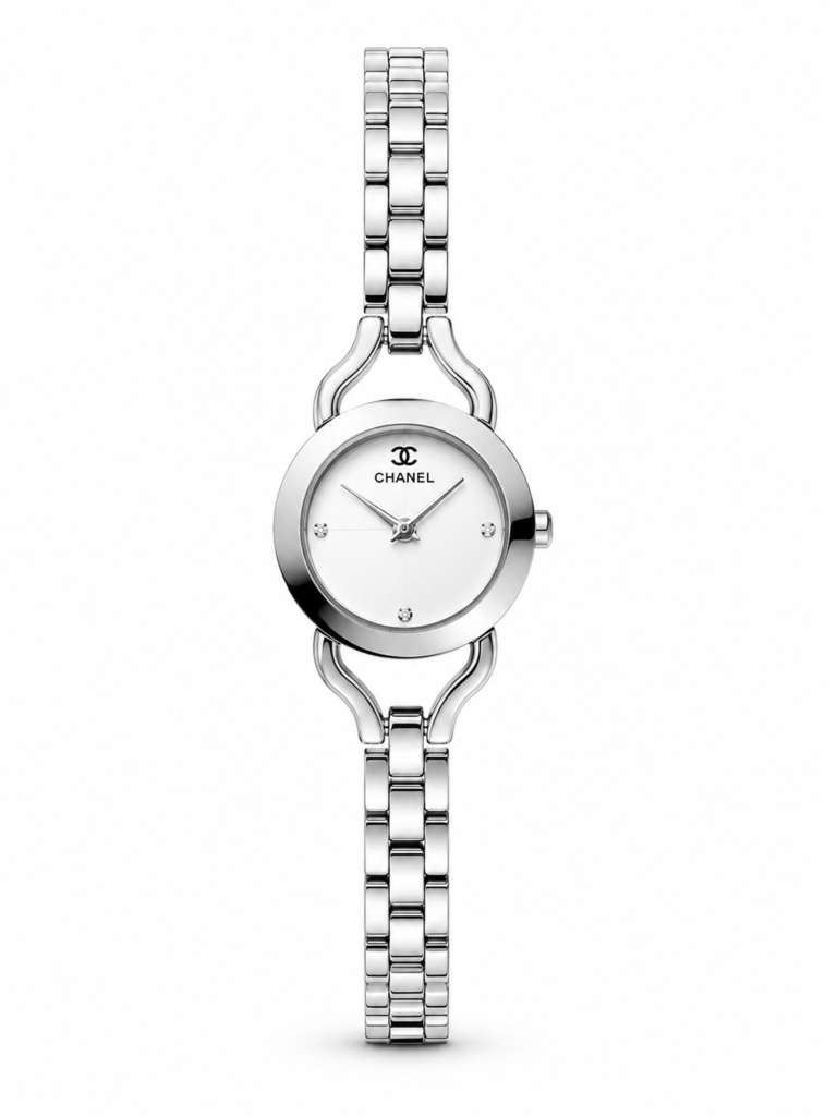 Chanel Premiere Steel / White — ДАМСКИ МОДЕЛ