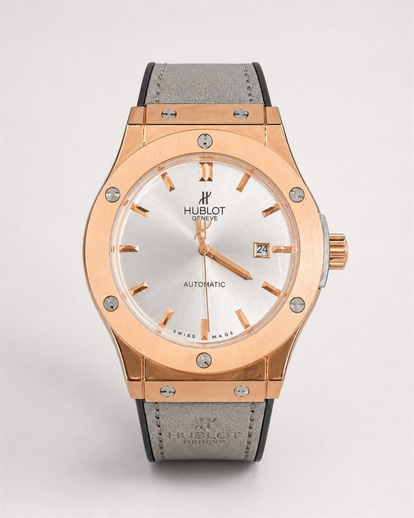 Мъжки Hublot Classic Fusion Rose Gold / Silver Dial #271