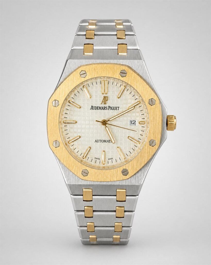 Мъжки Audemars Piguet Royal Oak Two-Tone Gold / White #279