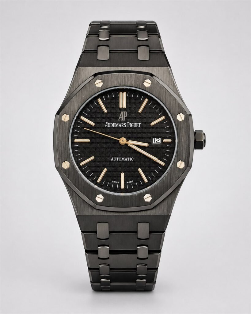 Мъжки Audemars Piguet Royal Oak Black / Black Dial #283