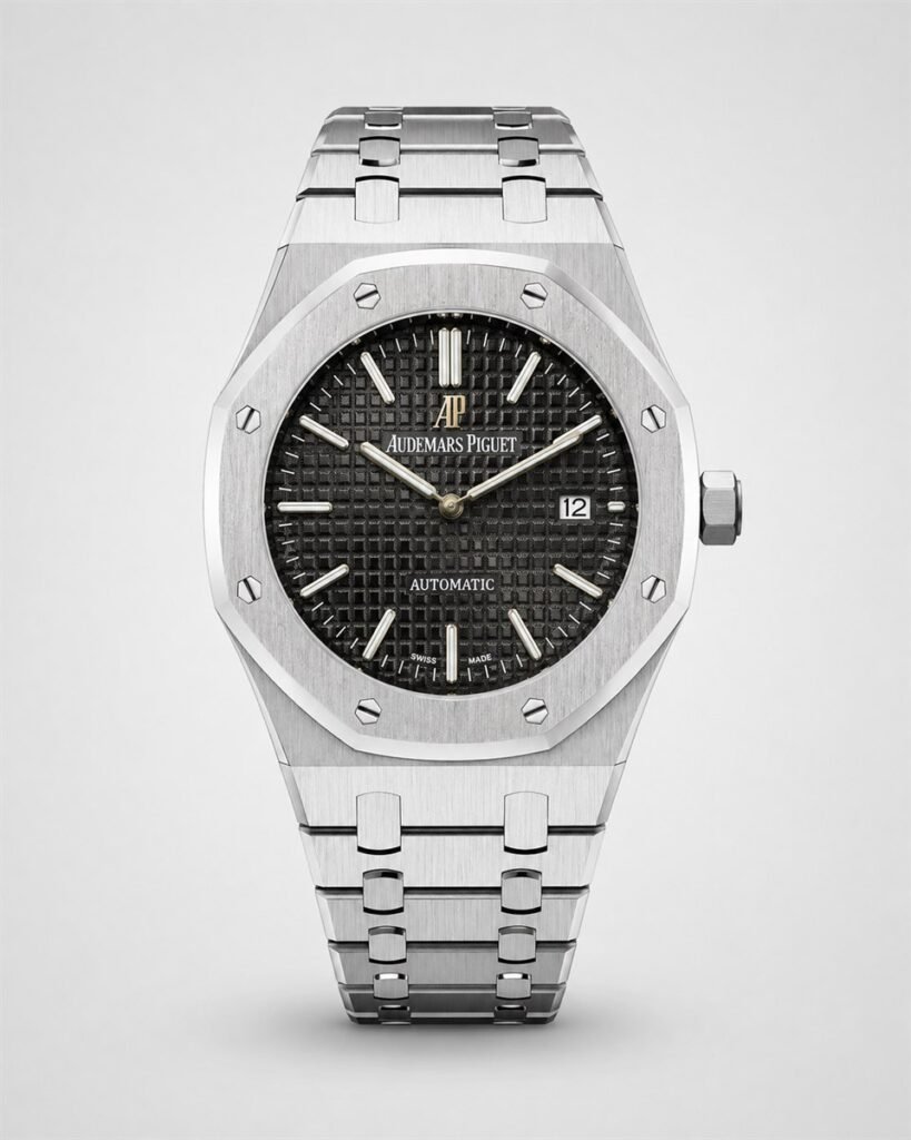 Мъжки Audemars Piguet Royal Oak Steel / Black Dial #284