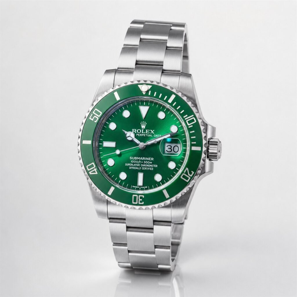 Мъжки Rolex Submariner Green Dial Steel #294