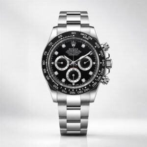 Мъжки Rolex Daytona Black Diamond Dial Steel #296