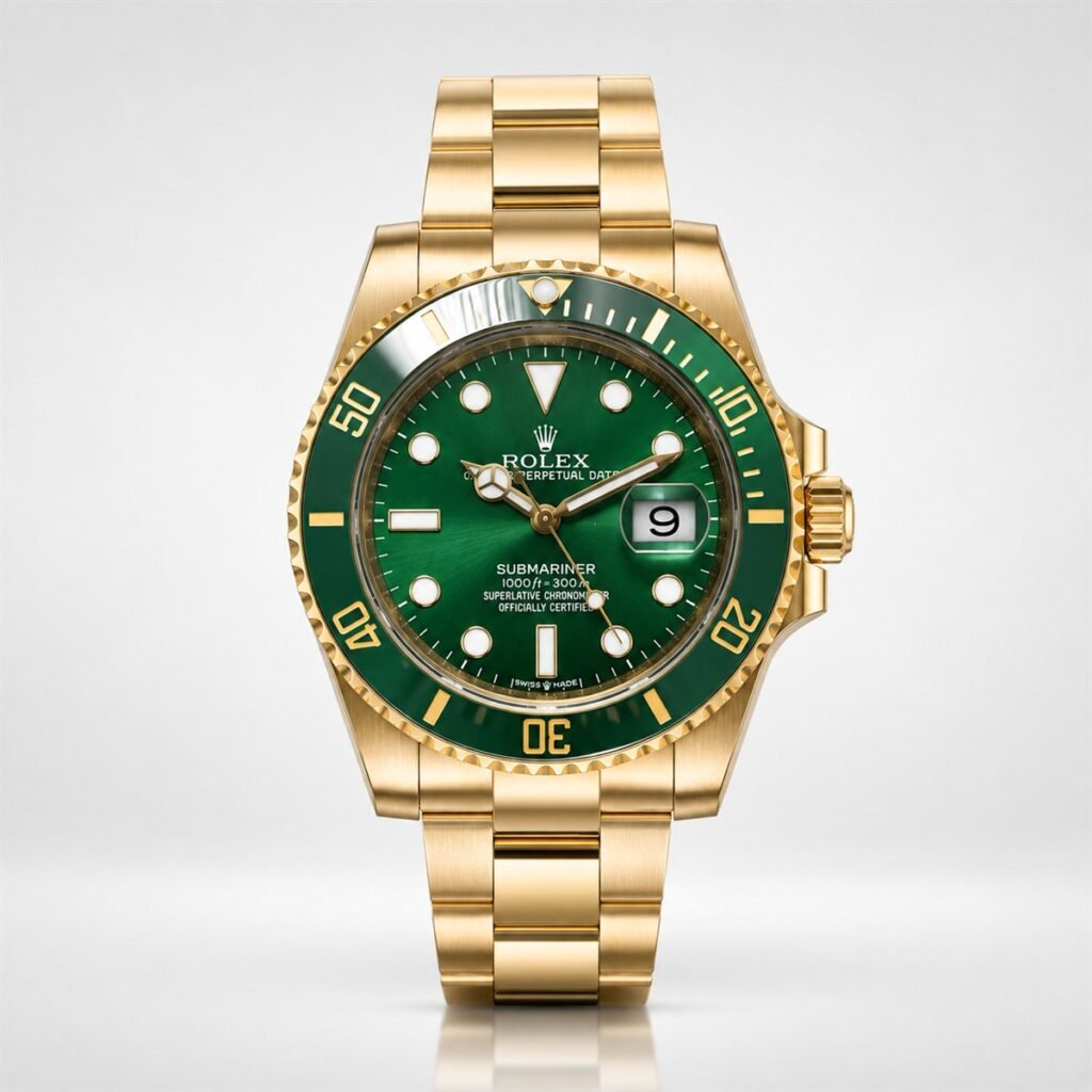 Мъжки Rolex Submariner Gold / Green Dial #298