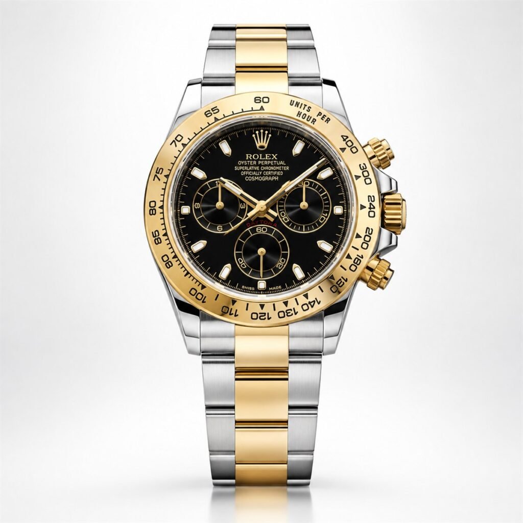 Мъжки Rolex Daytona Two-Tone Black Dial #302