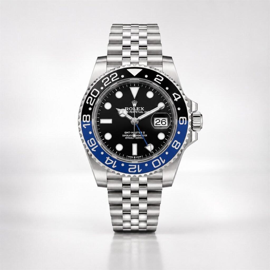 Мъжки Rolex GMT-Master II Black / Blue Jubilee #306