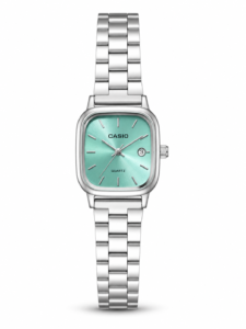 Casio Vintage Square Steel / Mint — ДАМСКИ МОДЕЛ